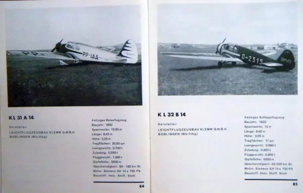 Schulze "Typenschau Deutscher Flugzeuge" German Aerplane-History 1935 (2296)